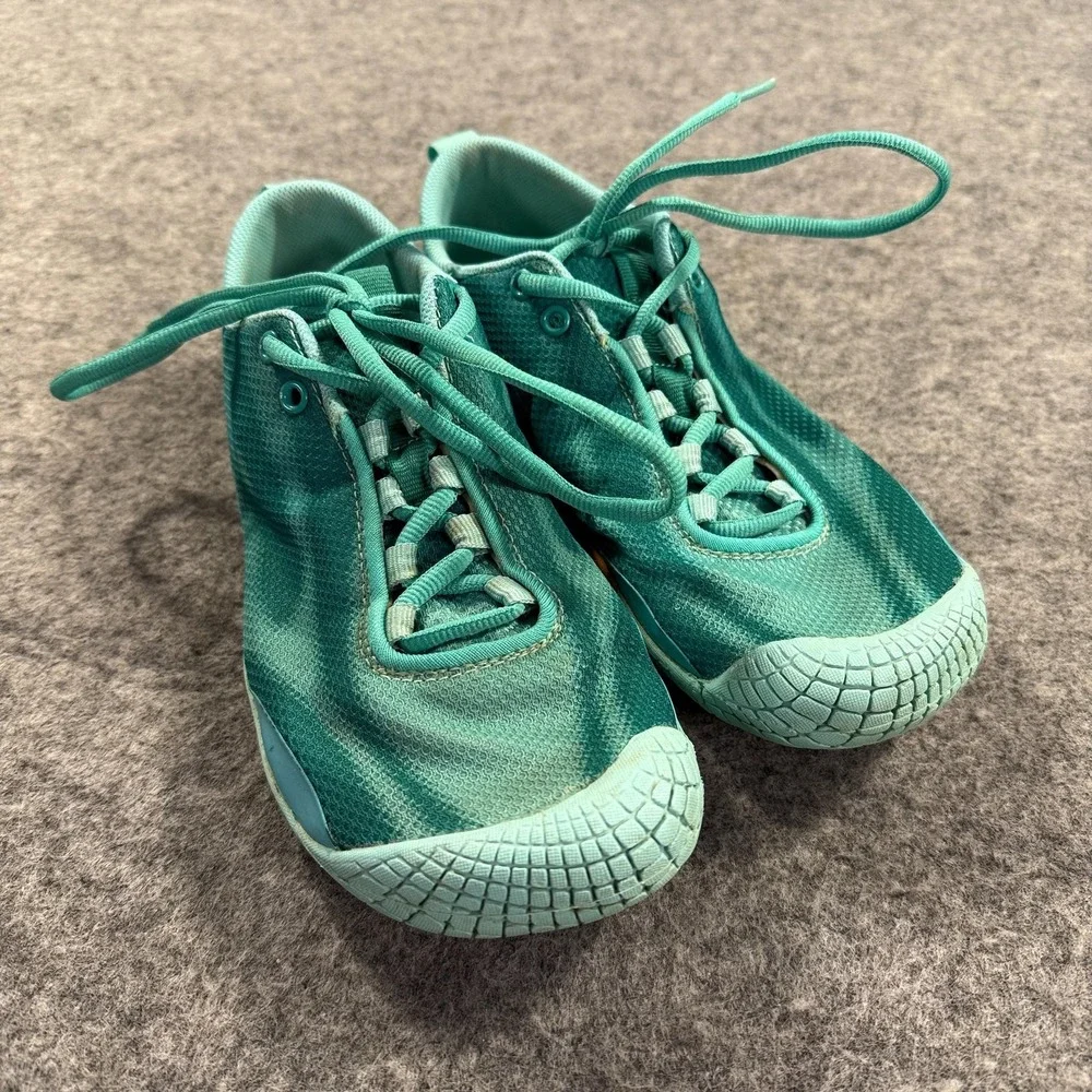 TSLA BareTrek Shoes Womens Size 8.5 Green Mesh Barefoot‎ Running Minimalist